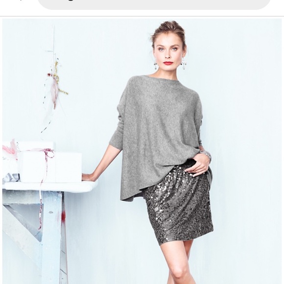 Garnett Hill Sequin sparkle skirt and top - Picture 2 of 8